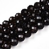 Natural Smoky Quartz Beads Strands G-T140-23B-1