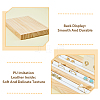 3-Slot Rectangle Bamboo Ring Display Tray Stands RDIS-WH0002-27A-4