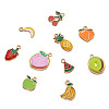 Craftdady Alloy Enamel Pendants ENAM-CD0001-03-12