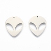 Non-Tarnish 201 Stainless Steel Pendants STAS-N098-117P-1