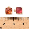 Glass Charms KK-P260-05G-3