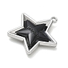 Spray Painted Alloy Pendants AL-CBA5B8E-14P-01-2