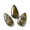 Natural Leopard Skin Jasper Pendants G-F731-04G-3