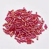 Glass Bugle Beads SEED-E001-9mm-165-2