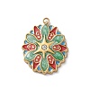 304 Stainless Steel Enamel Pendants STAS-Z146-02G-02A-1