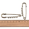 304 Stainless Steel Safety Pins Brooch Findings SA-CBA4160-04E-AB-3