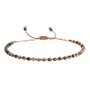 Natural Red Line Jasper Beads Braided Bead Bracelets for Women AI9762-9-1