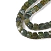 Natural Fuchsite Beads Strands G-N342-120-3