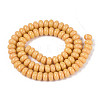 Electroplate Opaque Solid Color Glass Beads Strands GLAA-T025-4mm-18-2