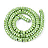 AB Color Plated Opaque Glass Beads Strands LS-GLAA-T026-3x6mm-P05-2