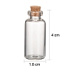 Glass Jar Bead Containers X-CON-Q009-3