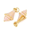 Brass Enamel Pendants KK-CBA3297-04A-G01-2