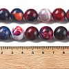 Natural Multi-Color Agate Beads Strands G-A261-B10-14mm-5