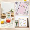 20 Sheets Vinyl Self-adhesive Picture Stickers DIY-SP0006-07-6