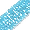 Imitation Jade Glass Beads Stands EGLA-A035-J6mm-B04-1