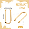 Alloy Bikini Clips FIND-WH0436-99C-G-2