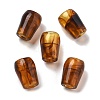 Two Tone Acrylic Beads OACR-S042-03D-1