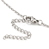Tarnish Resistant 304 Stainless Steel Cable Chains Necklace Makings LS-AJEW-P119-04A-P-3