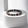 Natural Mixed Gemstone Beaded Stretch Bracelet for Women or Men BJEW-JB07732-4