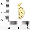 Brass Micro Pave Cubic Zirconia Pendants KK-S511-03G-G-3