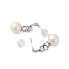 925 Sterling Silver Studs Earring EJEW-H002-03P-2