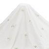 Polyester Flower Pattern Mesh Fabric SENE-WH0003-45B-1