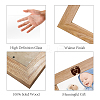 Natural Wood Photo Frames DIY-WH0247-007-3