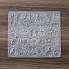 Cat Shape Theme DIY Pendant Silicone Molds DIY-F161-01A-3
