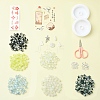 DIY Lampwork Beaded Bracelet Making Kit DIY-FZC0001-01C-7