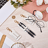 3Pcs PU Keychains KEYC-CL0001-49B-4
