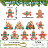 1Set Christmas Plastic Pendants DIY-SC0026-46C-2