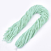 Opaque Solid Color Glass Beads Strands X-GLAA-S178-12B-10-3