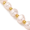 Alloy Imitation Pearl Bracelet for Women BJEW-M018-02A-2