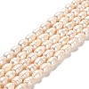 Natural Cultured Freshwater Pearl Beads Strands PEAR-E016-192-1