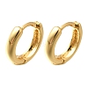 Rack Plating Ring Brass Hoop Earrings for Women LS-EJEW-C125-09G-4