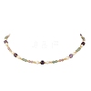 Gemstone & Natural Cultured Freshwater Pearl Beads Necklaces for Women NJEW-JN06518-03-2