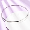 4MM 201 Stainless Steel Wire Choker Necklaces NJEW-Z098-06P-1
