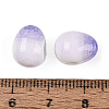 Handmade Porcelain Crackle Beads PORC-Q006-12B-3