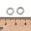 Tarnish Resistant 304 Stainless Steel Open Jump Rings STAS-E067-11-8mm-4