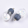 Opaque Resin Pendants RESI-T051-06A-3