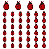 40Pcs Computerized Embroidery Polyester Iron on/Sew on Patches DIY-FG0010-36B-6