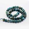 Natural Apatite Beads Strands X1-G-K193-6mm-12-2