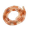 Natural Red Aventurine Beads Strands GG-N002-01A-22-3