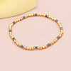 Bohemian Style Brass Beads Stretch Bracelets WT3202-2