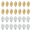 40Pcs 2 Colors Brass Charms KK-TADJ0001-08-1