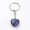 Natural Sodalite Keychain KEYC-F019-02E-2