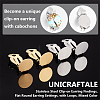60Pcs 2 Colors 304 Stainless Steel Clip-on Earring Findings FIND-UN0003-59-5