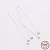 925 Sterling Silver Flat Head Pins LS-STER-K017-15mm-S-03-1