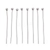 304 Stainless Steel Head Pins STAS-T065-30mm-20P-1