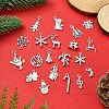 100Pcs 20 Styles Tibetan Style Alloy Pendants FIND-YW0005-44-3